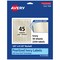 Avery Pearlized Ivory Barbell Labels with Sure Feed Technology, .5" x 2.5"